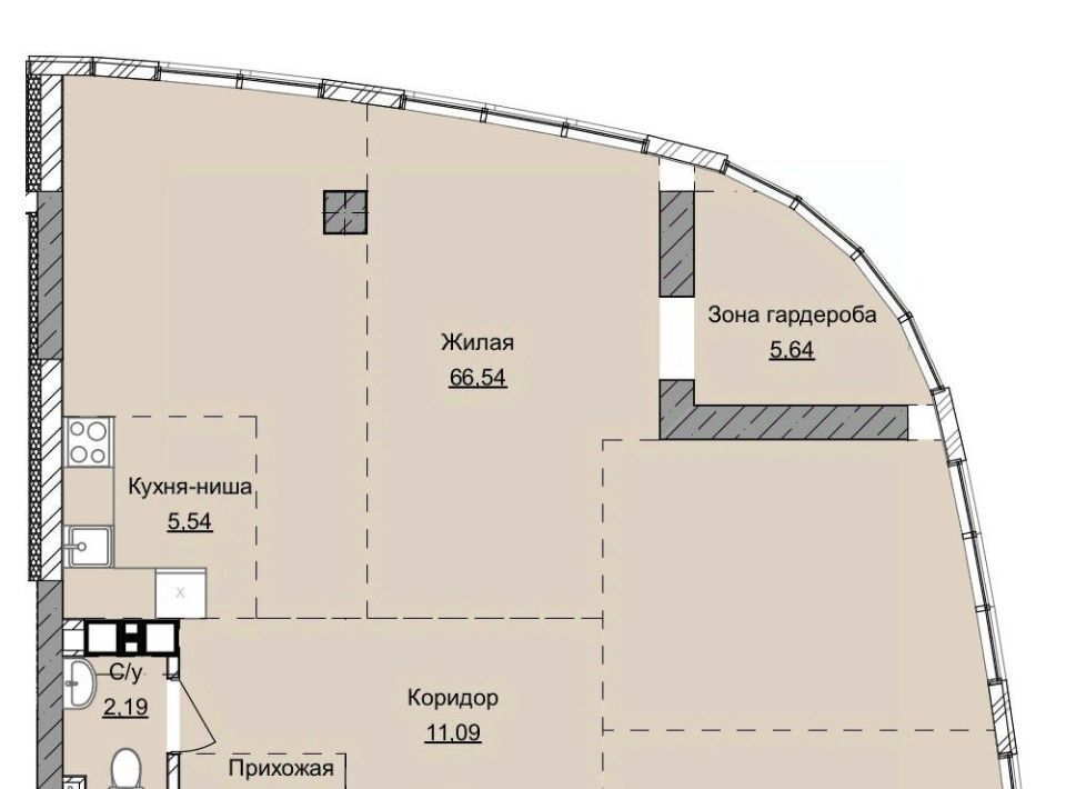 квартира г Ижевск р-н Октябрьский ул Карла Маркса 259 фото 1