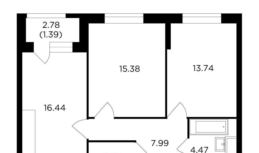 квартира г Москва Давыдково ул Петра Алексеева 14 фото 1