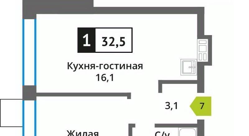 квартира г Красногорск мкр Опалиха Никольский Квартал Отрада жилой комплекс, Аникеевка фото 1