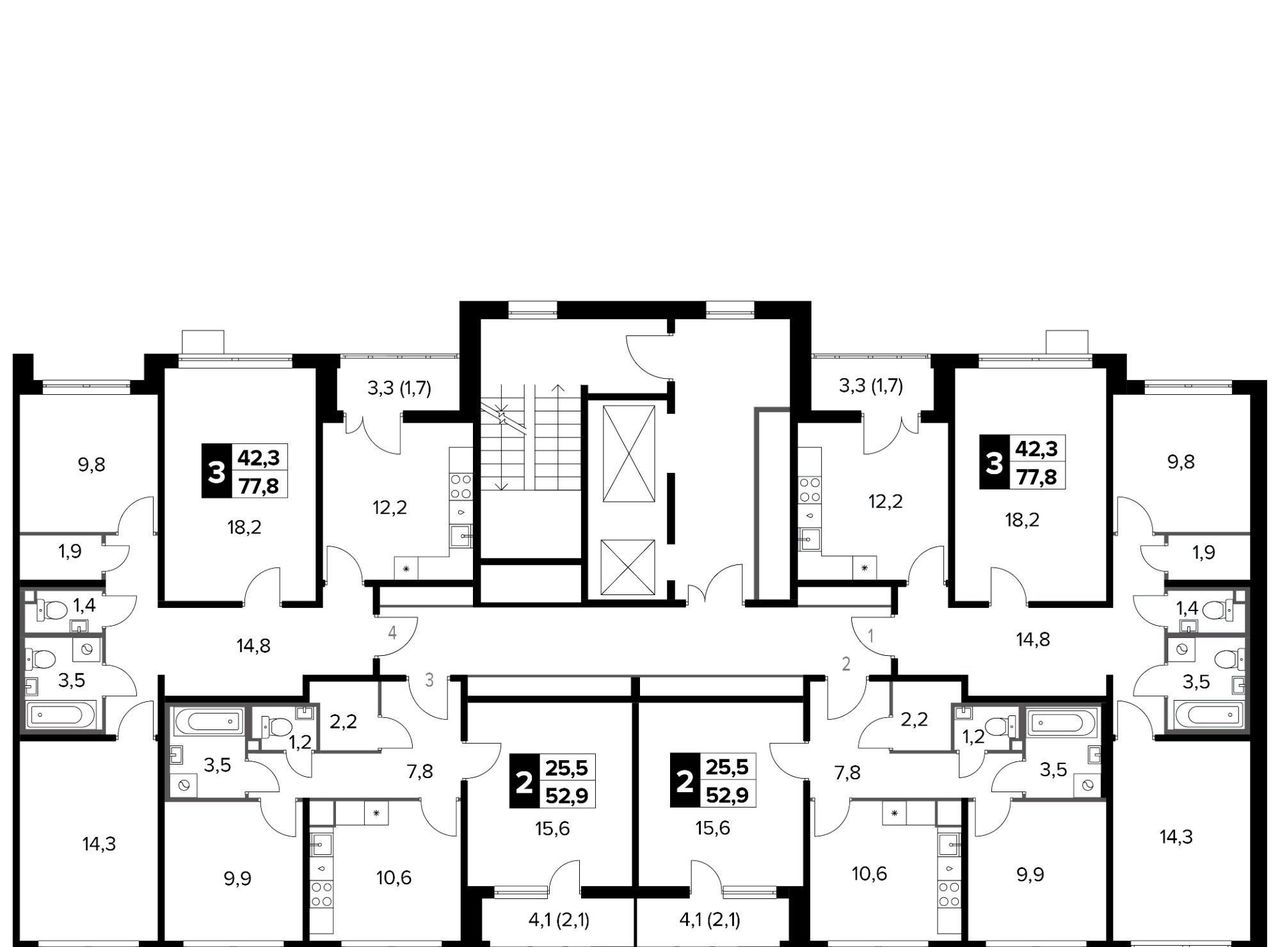 квартира г Москва ш Ленинградское 228к/7 Молжаниново фото 2