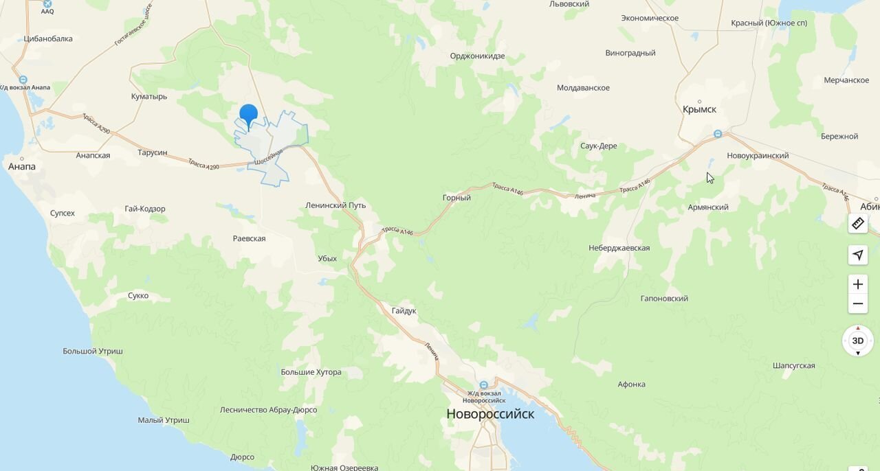 земля г Новороссийск ст-ца Натухаевская ул Златоустовская муниципальное образование Новороссийск фото 12