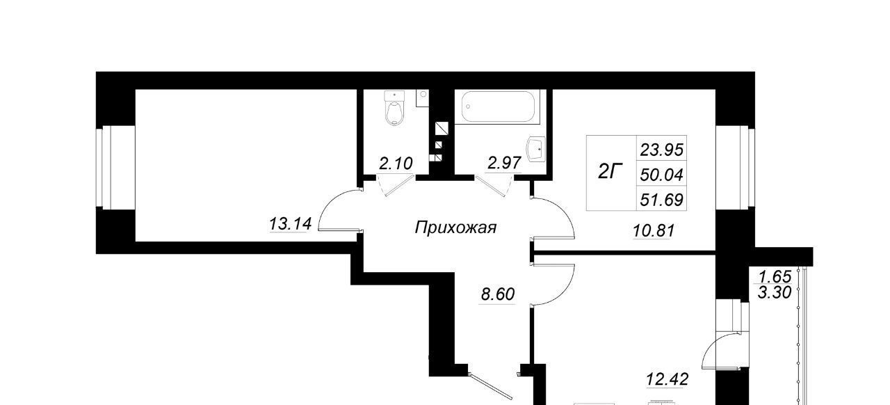 квартира р-н Зеленодольский с Осиново Осиновское с/пос, Авиастроительная, с 13 фото 1