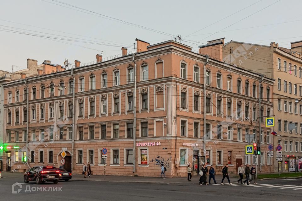 квартира г Санкт-Петербург наб Обводного канала 42 Фрунзенский район фото 1