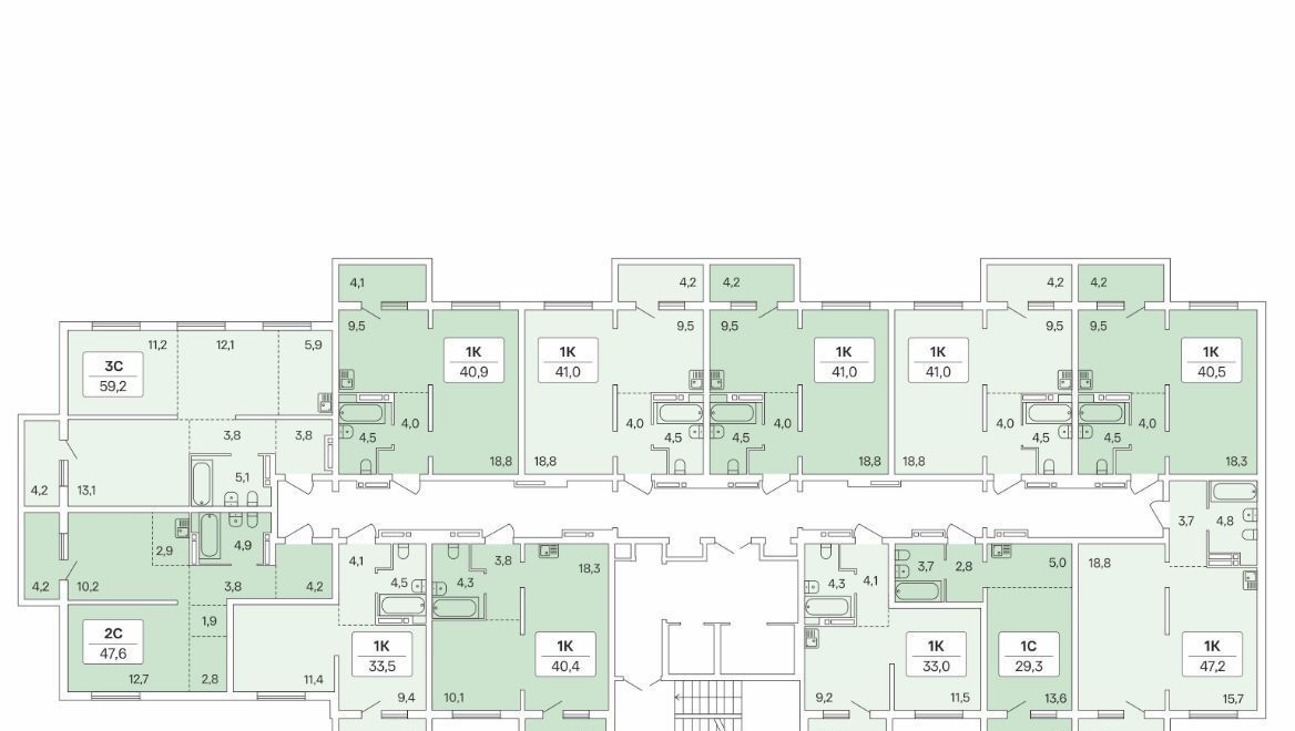 квартира г Новосибирск Заельцовская ул Игарская 19/1 фото 2