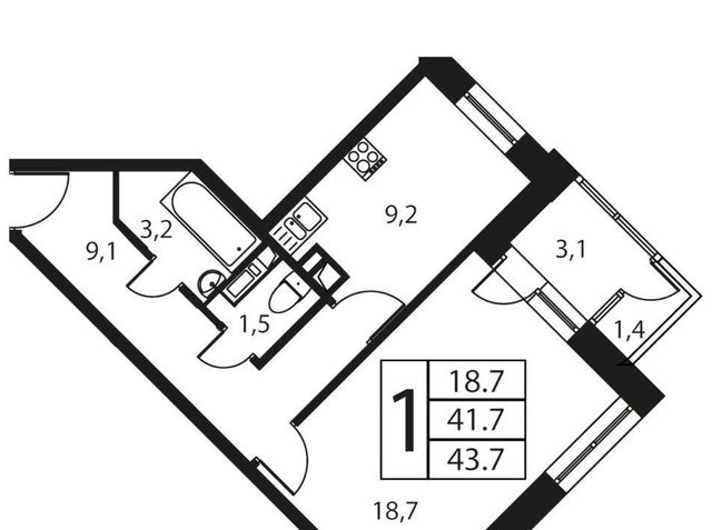 ЖК «Три квартала» Зябликово, к 12 фото