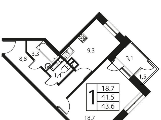 ЖК «Три квартала» Зябликово, к 12 фото