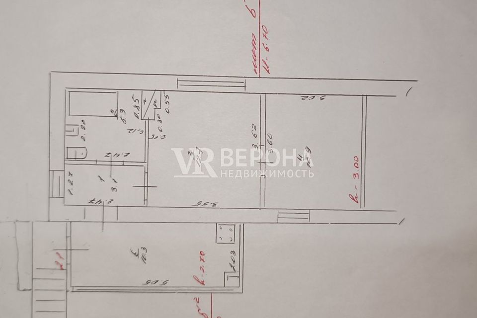 квартира г Краснодар ул Коммунаров 67 муниципальное образование Краснодар фото 8