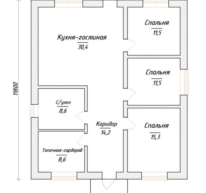 дом р-н Оренбургский с Приютово ул Детская 17 фото 4