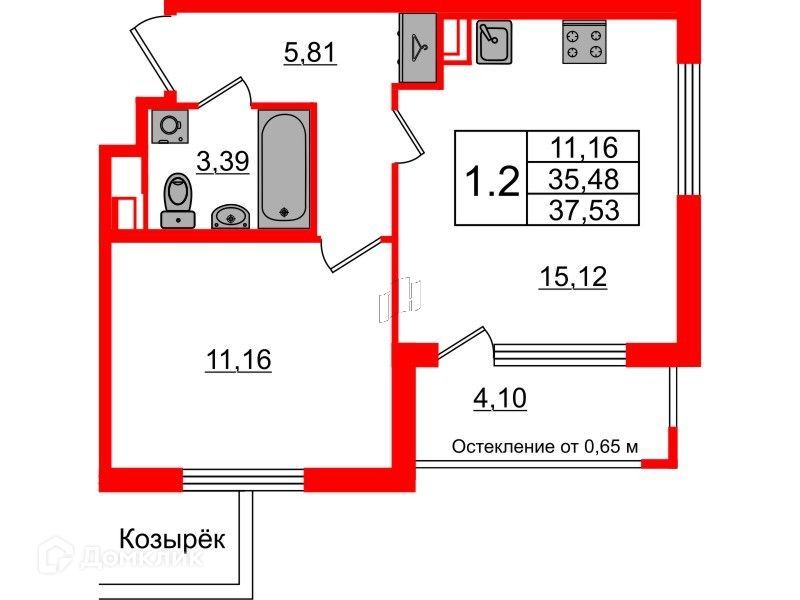 квартира г Санкт-Петербург п Шушары ш Колпинское 129 Пушкинский район фото 1