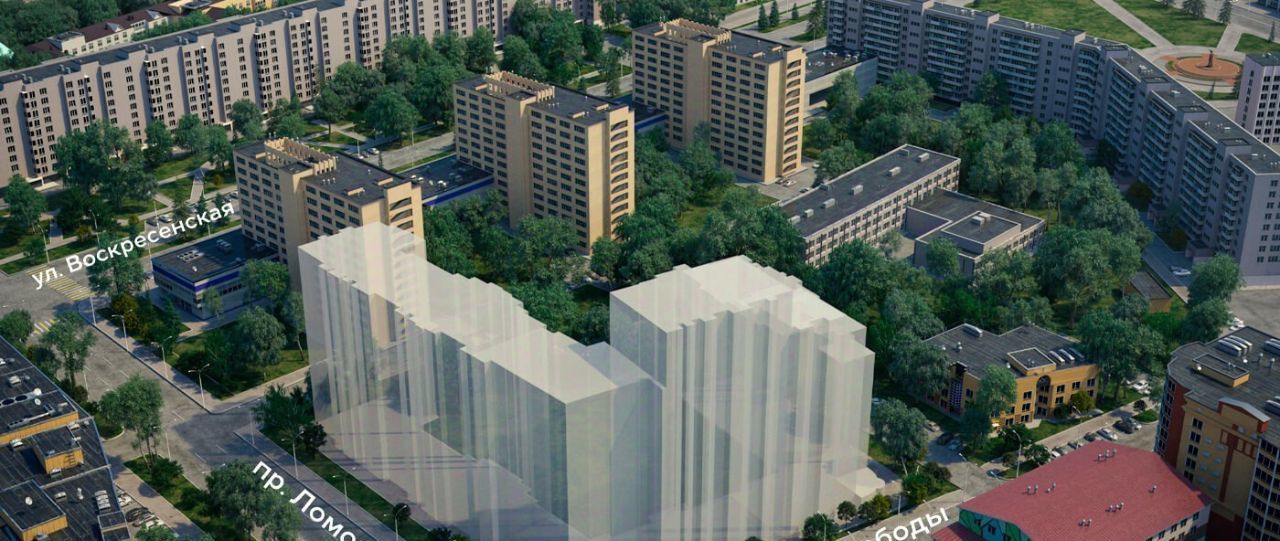 квартира г Архангельск Октябрьский ул Свободы 16 фото 3