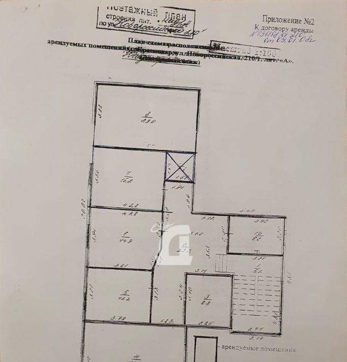 торговое помещение г Краснодар р-н Карасунский ул Новороссийская 206 фото 20