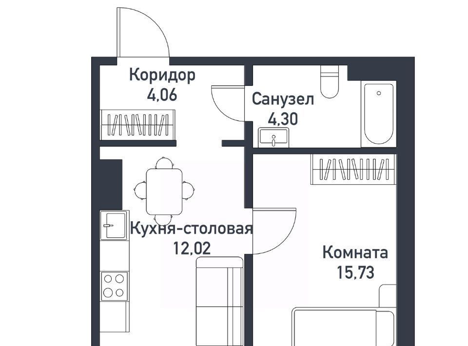 квартира р-н Сосновский п Пригородный ул Ласковая 17 Кременкульское с/пос фото 1