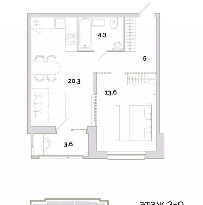 квартира г Пенза р-н Первомайский проезд Свердлова 2-й 4 фото 1