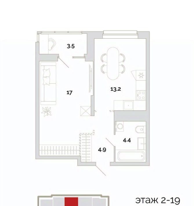 квартира г Пенза р-н Первомайский проезд Свердлова 2-й 4 фото 1