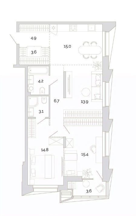 квартира г Пенза р-н Первомайский проезд Свердлова 2-й 4 фото 1