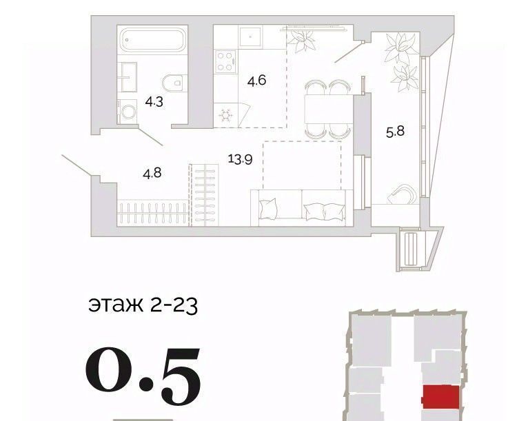 квартира г Пенза р-н Первомайский проезд Свердлова 2-й 4 фото 1