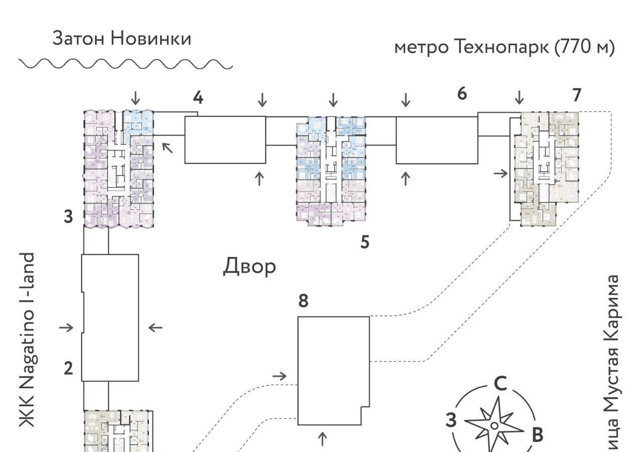 квартира г Москва метро Технопарк ЖК Вау фото 3