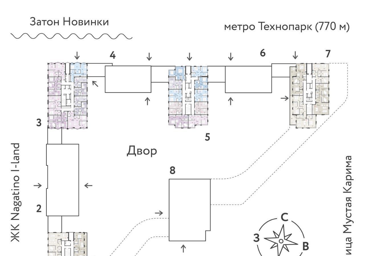 квартира г Москва метро Технопарк ЖК Вау фото 3