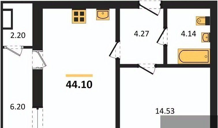 квартира г Воронеж р-н Ленинский ул 9 Января 68л фото 1