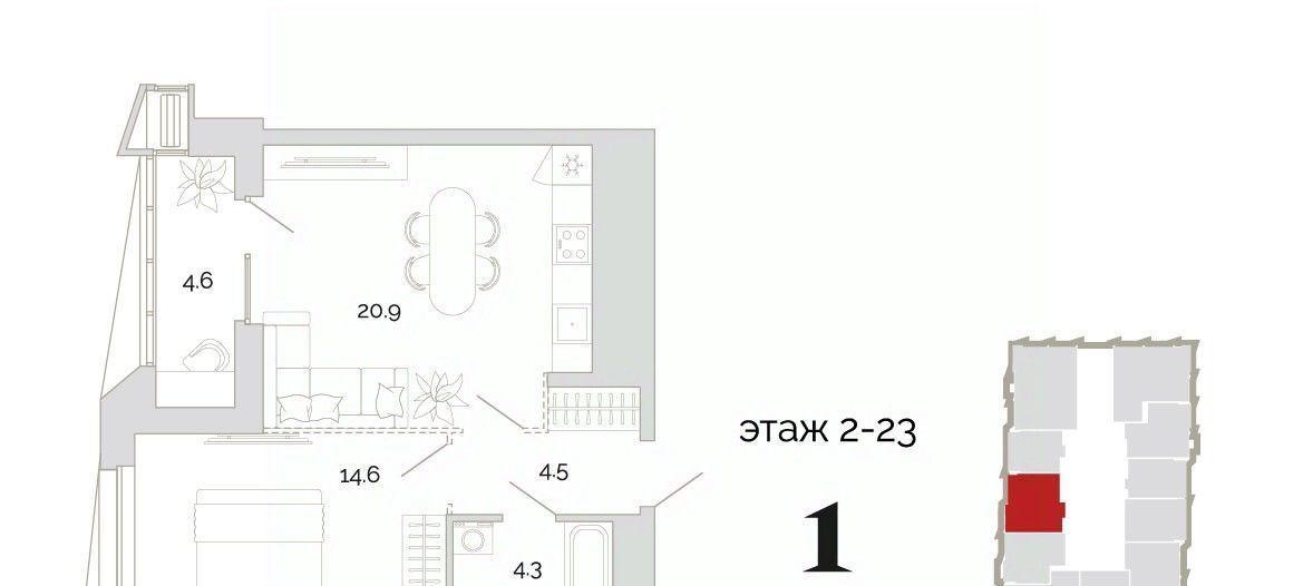 квартира г Пенза р-н Первомайский проезд Свердлова 2-й 4 фото 1