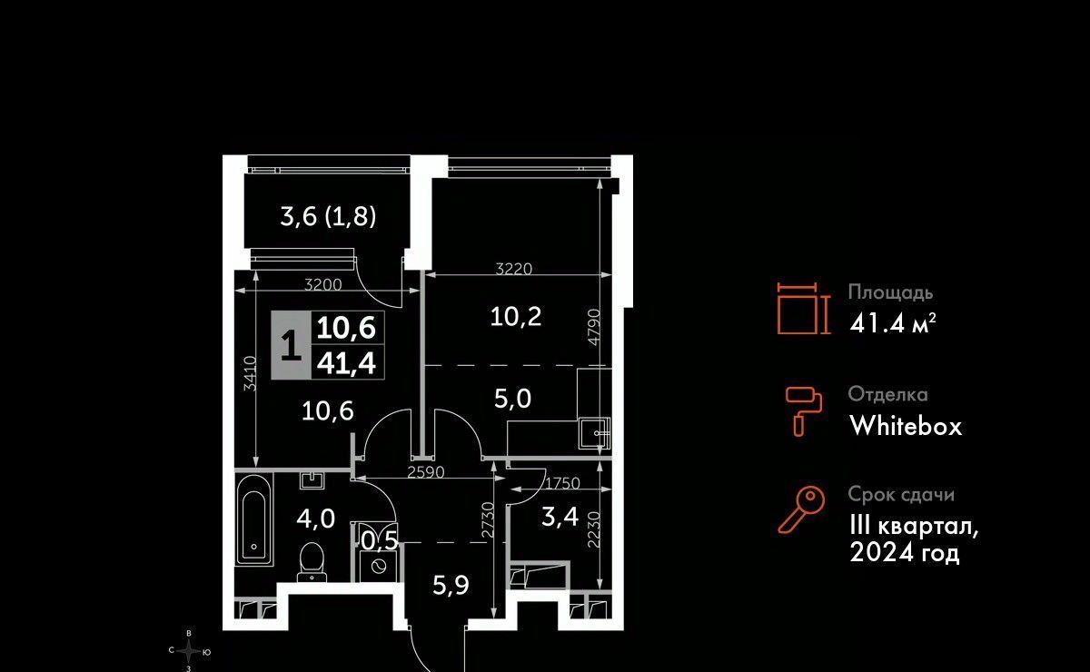 квартира г Москва метро Нагатинская ш Варшавское 37к/4 фото 1