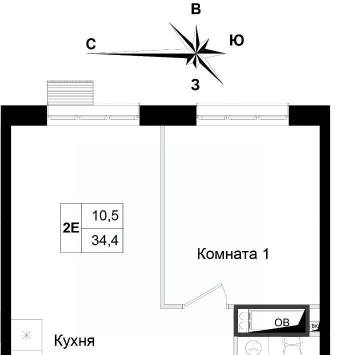 квартира г Химки ЖК «Две Столицы» Молжаниново фото 4