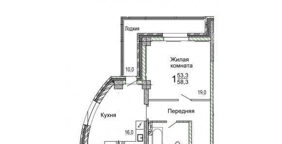 квартира г Владивосток п Трудовое ул Мандельштама 7к/1 фото 1