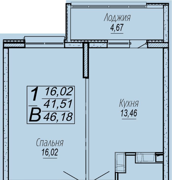 квартира г Краснодар п Горхутор р-н Прикубанский фото 3