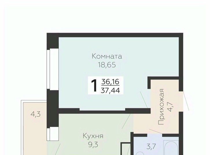 квартира г Подольск микрорайон Красная Горка ул Садовая 3к/1 Силикатная фото 1