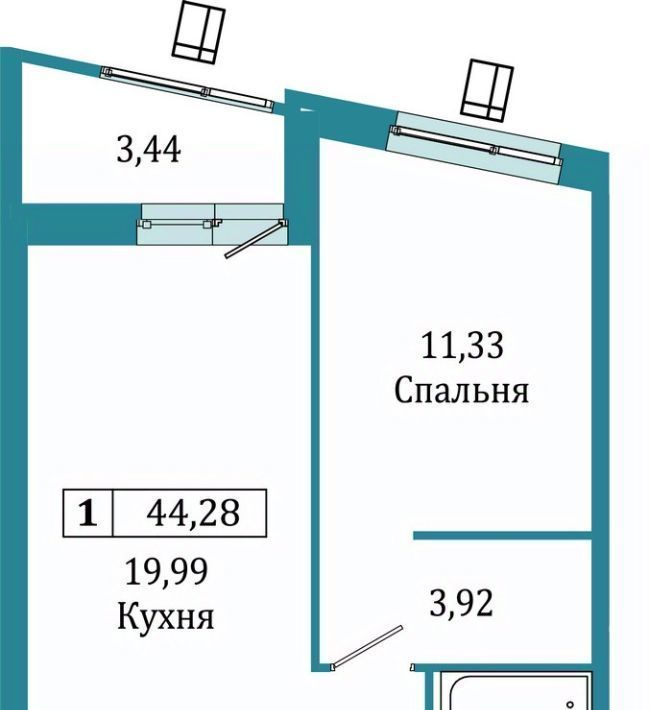 квартира р-н Всеволожский г Мурино ул Екатерининская 16/5 Девяткино фото 1