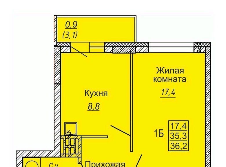 квартира г Новосибирск ЖК «Новые Матрёшки» Площадь Маркса фото 1