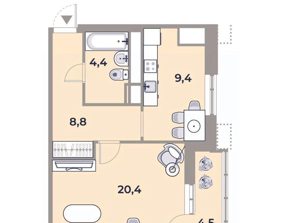 квартира г Москва метро ЗИЛ ул Автозаводская 23с/120 фото 1