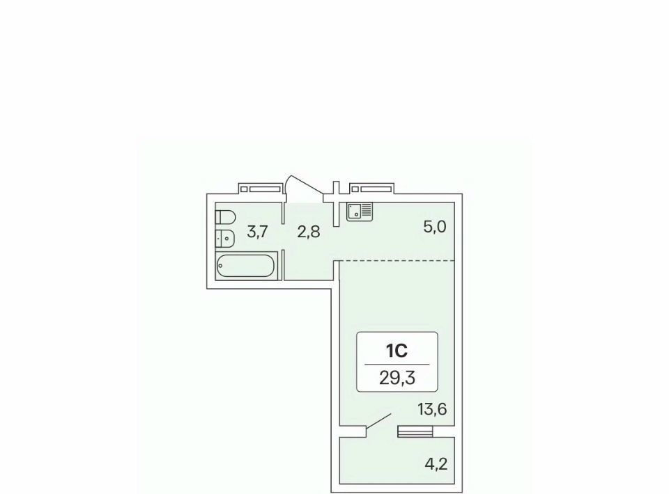 квартира г Новосибирск Заельцовская ул Игарская 19/1 фото 1