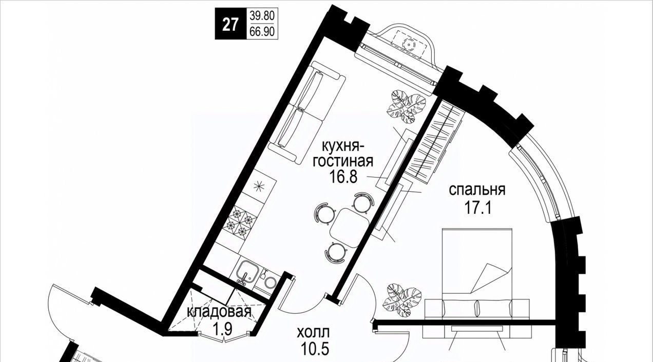 квартира г Москва метро Электрозаводская ЖК Интеллигент фото 1