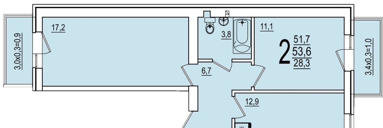 квартира р-н Тахтамукайский пгт Яблоновский ул Тургеневское шоссе 33/5к 41 фото 1