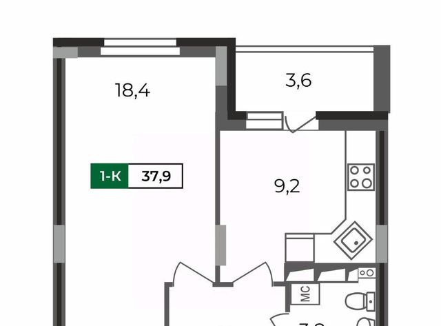 квартира г Владимир р-н Октябрьский б-р Сталинградский 5 фото