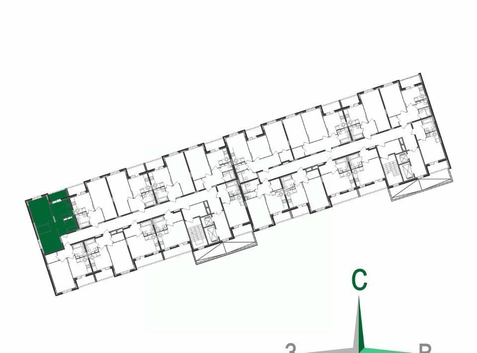 квартира г Владимир р-н Октябрьский б-р Сталинградский 5 фото 3