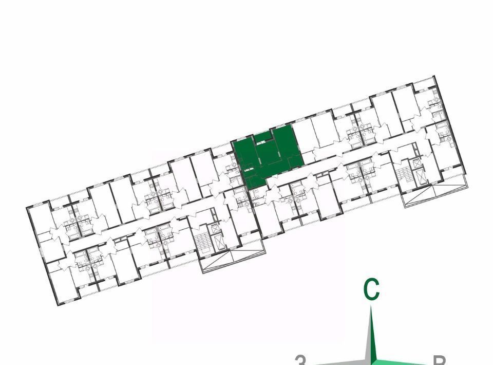 квартира г Владимир р-н Октябрьский б-р Сталинградский 5 фото 3