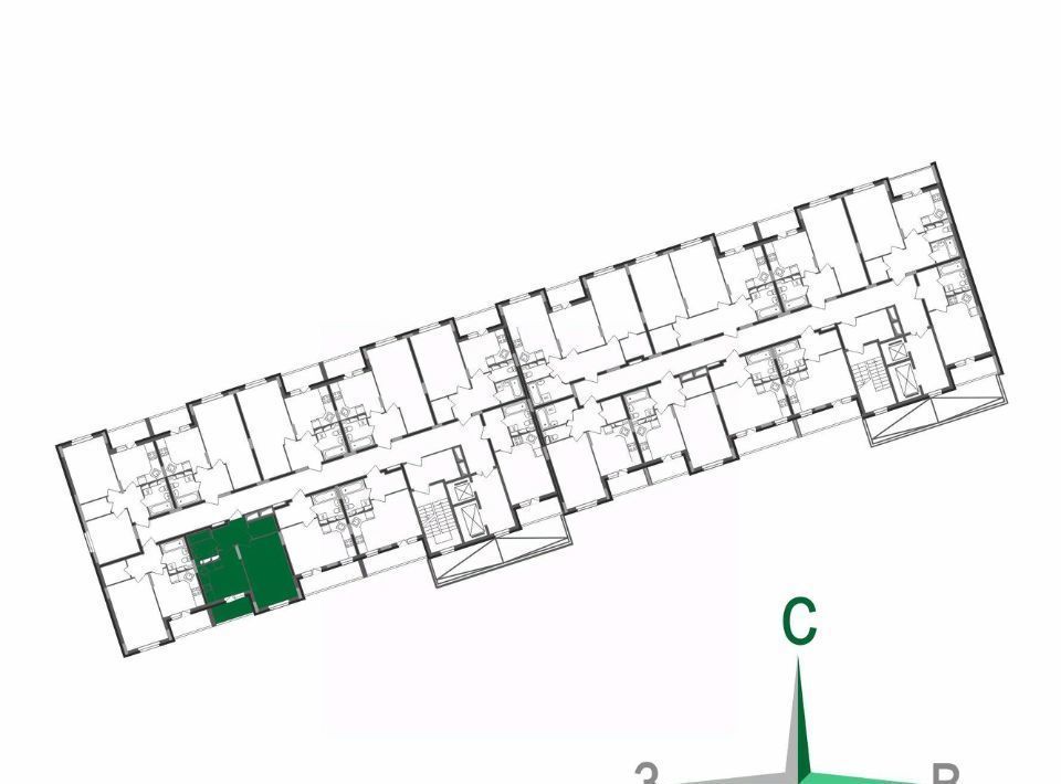 квартира г Владимир р-н Октябрьский б-р Сталинградский 5 фото 3