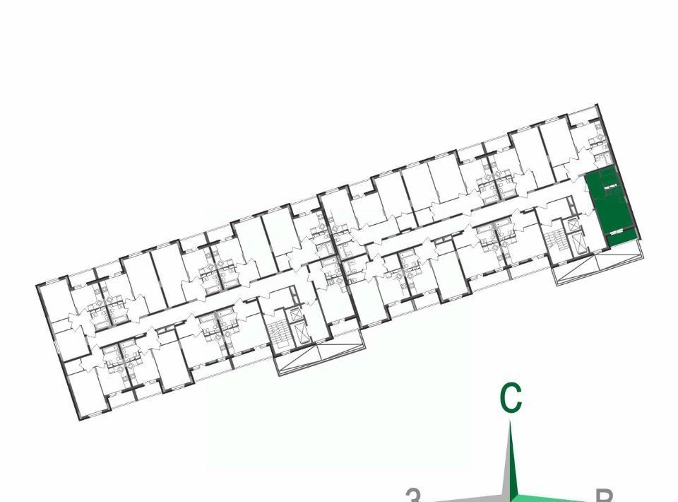 квартира г Владимир р-н Октябрьский б-р Сталинградский 5 фото 3