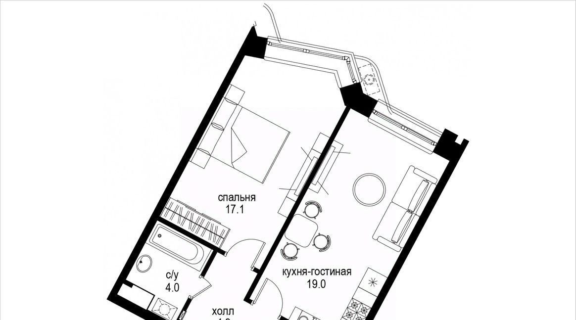 квартира г Москва метро Электрозаводская ЖК Интеллигент фото 1