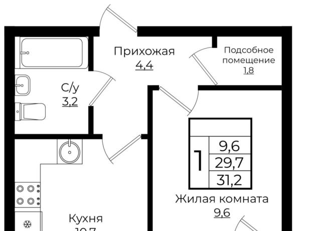 р-н Прикубанский ЖК «Европа-Сити» фото