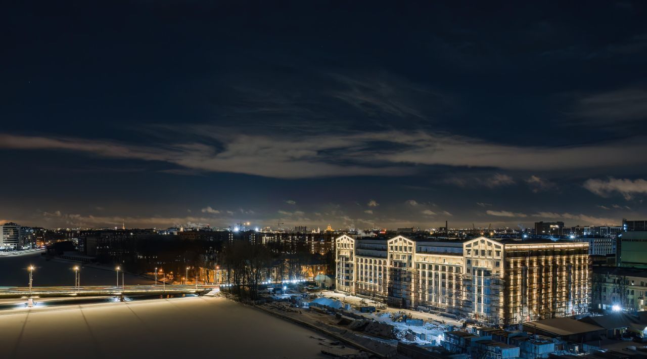 квартира г Санкт-Петербург метро Крестовский Остров коса Петровская 1к/2 фото 10