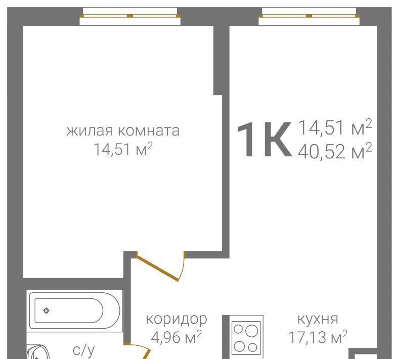 квартира г Нижний Новгород Горьковская ул 2-я Оранжерейная 6а фото 2