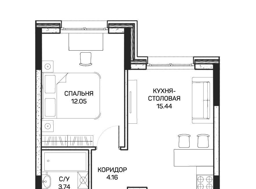 квартира г Москва метро Медведково ул Корнейчука 27 фото 1