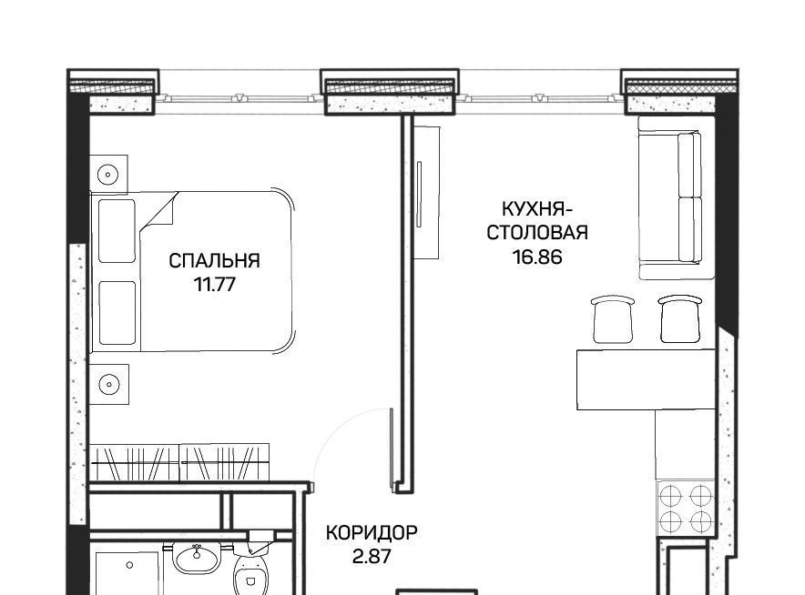 квартира г Москва метро Медведково ул Корнейчука 27 фото 1