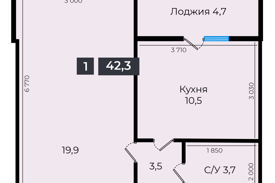 квартира г Ставрополь ул Южный обход 53в городской округ Ставрополь фото 1