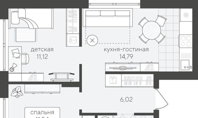 р-н Ленинский ЖК «Скандиа. Квартал у озера» Ново-Гилевский жилрайон фото