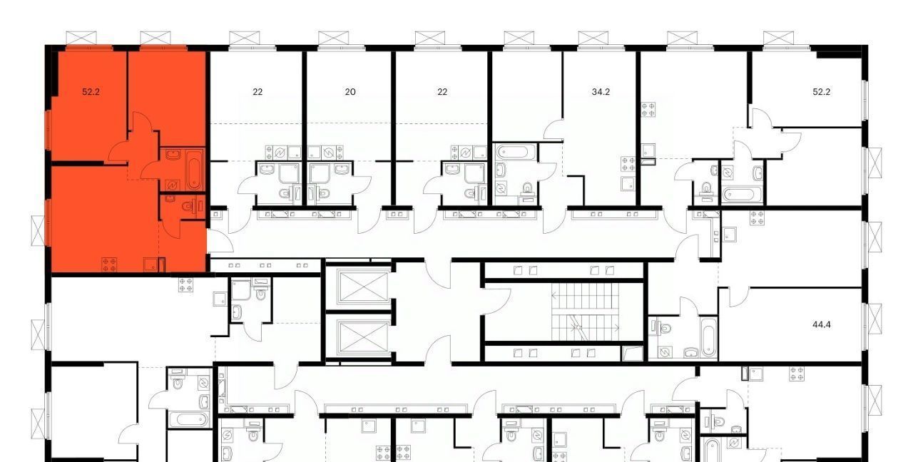 квартира г Москва метро Улица Скобелевская ЖК Никольские Луга 2/1 фото 2