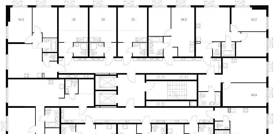 квартира г Москва метро Щербинка ЖК Никольские Луга 2/2 фото 2